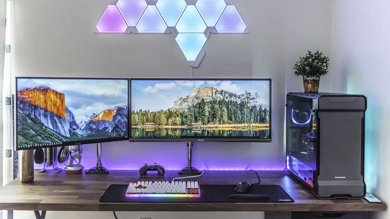 Exemple d'un moniteur ultrawide pour le gaming